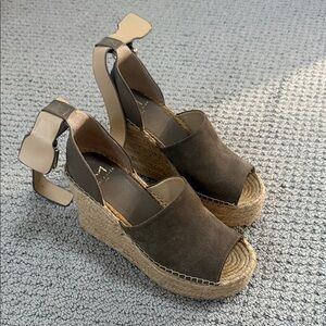 Marc Fisher Espadrille Wedge Sandals